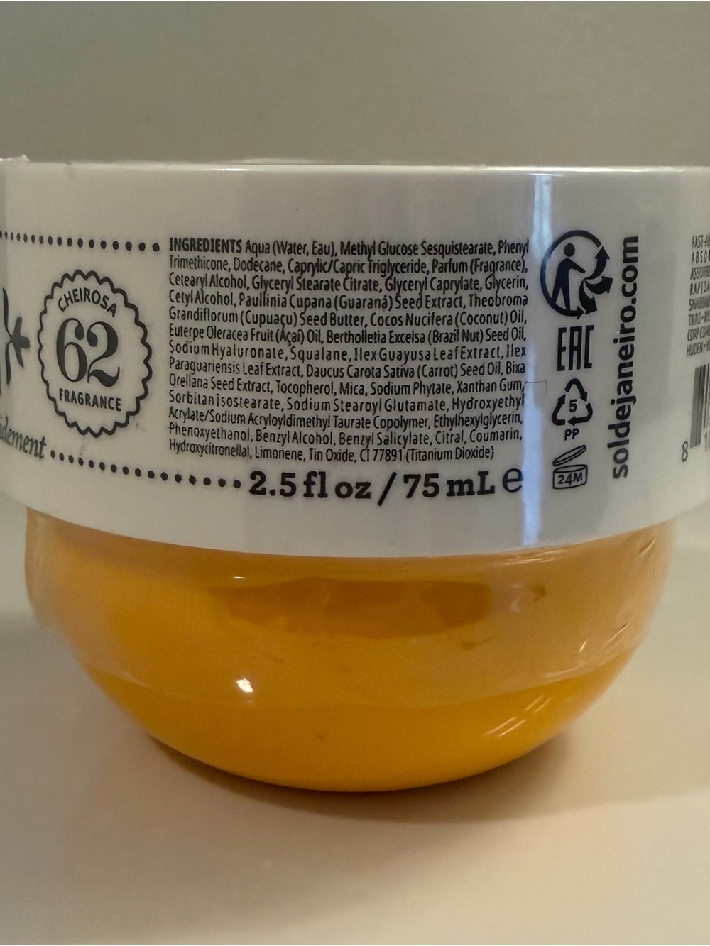 Sol de Janeiro Brazilian Bum Bum Cream Cheirosa 62 - Picture 2 of 3